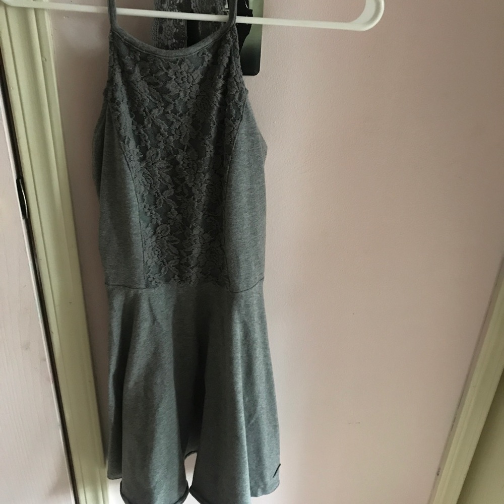Grey abercrombie skater dress